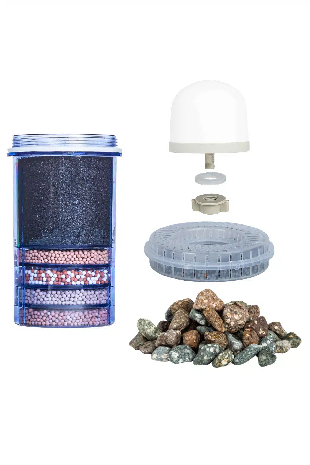 Pack completo de filtros y piedras Aqualine 12 - Alcalino